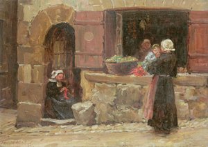 A Little Shop, Quimperle, Brittany